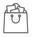 Carrinho de compras vazio